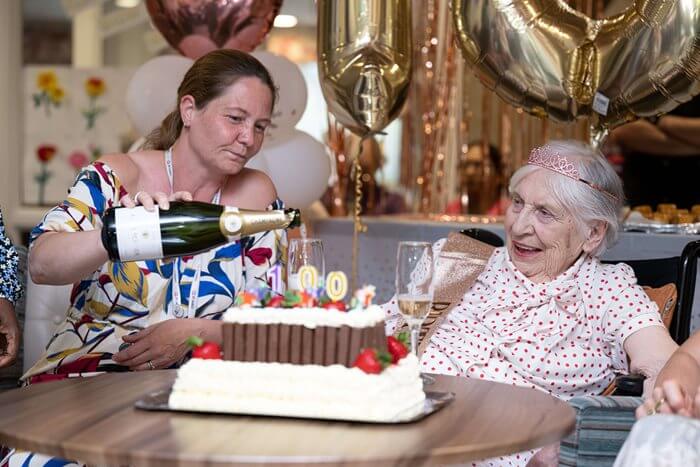 Buchanan Court - Buchanan 100th birthday 
