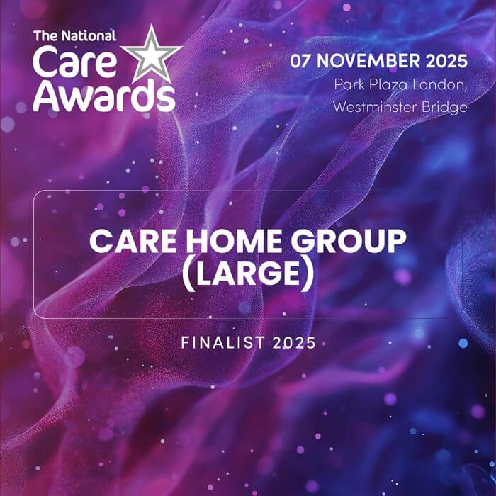 National Care Awards 2025 finalists - Care Home Group (Large)